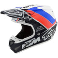 White/Navy Composite Helmet A3616