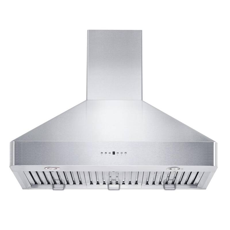30 in. 400 CFM Convertible Wall Mount Range Hood in Stainless Steel T875