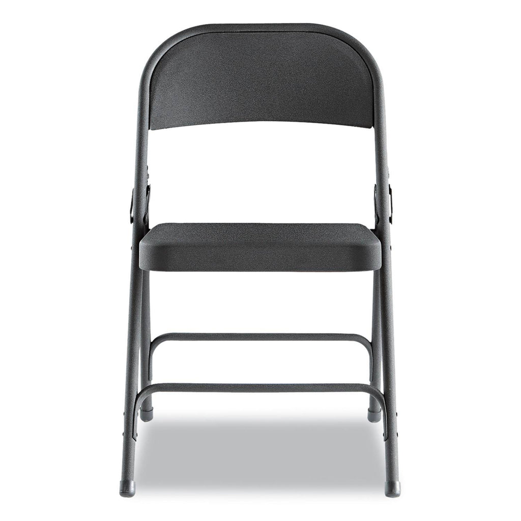 Steel Folding Chair, Graphite, 4/carton G407