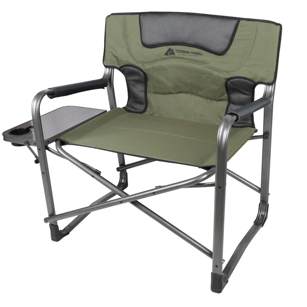 Camping Director Chair XXL Blue M17615