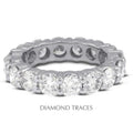 Platinum 950 4-Prong Eternity Ring R5192