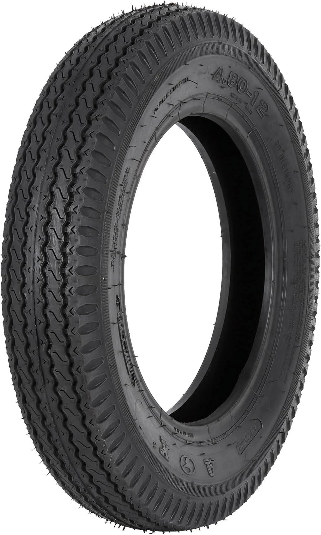 Set of 2 Utility Trailer Tire 4.80-12 Load Range C T324
