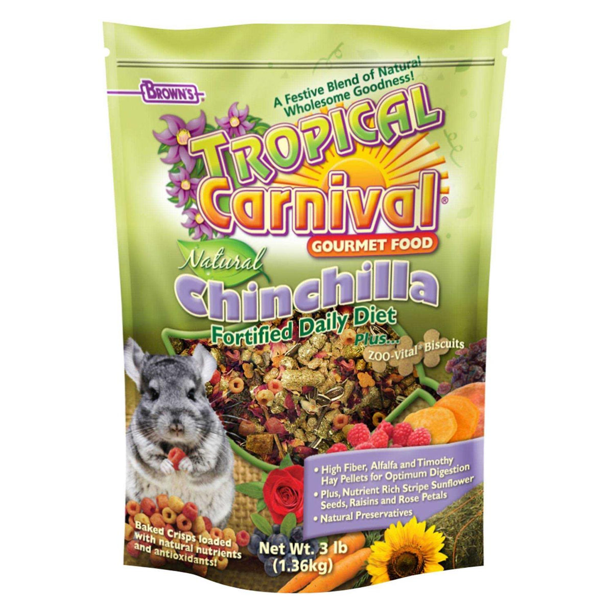 Natural Biscuits Chinchilla Food L495