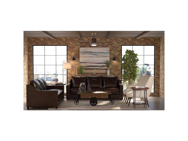 Brushed Nickel Ceiling Fan with Light T70464