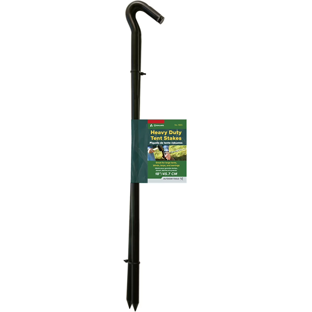 Heavy Duty Tent Stakes 2-Pack Black A527743