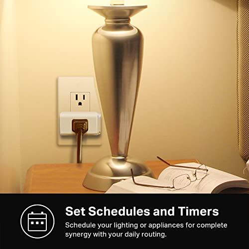 White 15A Smart Plug 4-Pack J11126