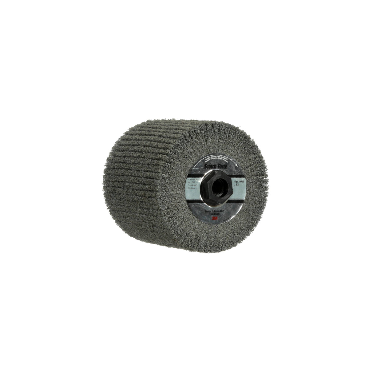 Deburr & Finish Pro Finishing Flap Brush, 4-1/2 in x 6 in x 1-1/4 in K892