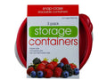 Plastic Round Food Container - Pack of 3 - Case of 18 C422