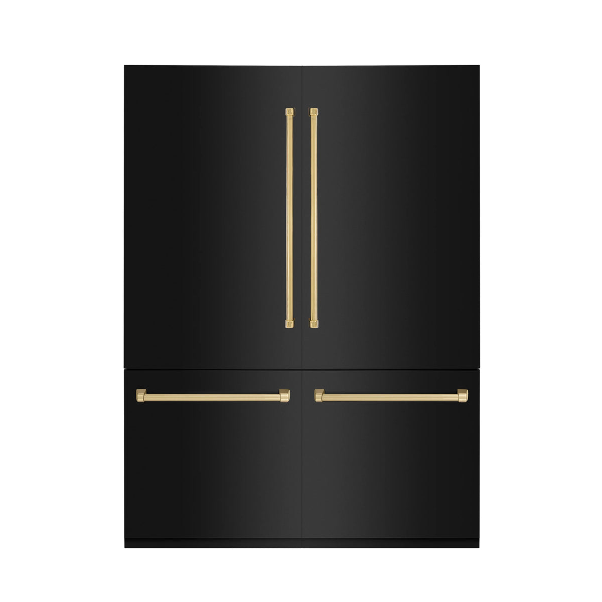 Built-in Refrigerator with Internal Water and Ice Dispenser in Black Stainless Steel K2820