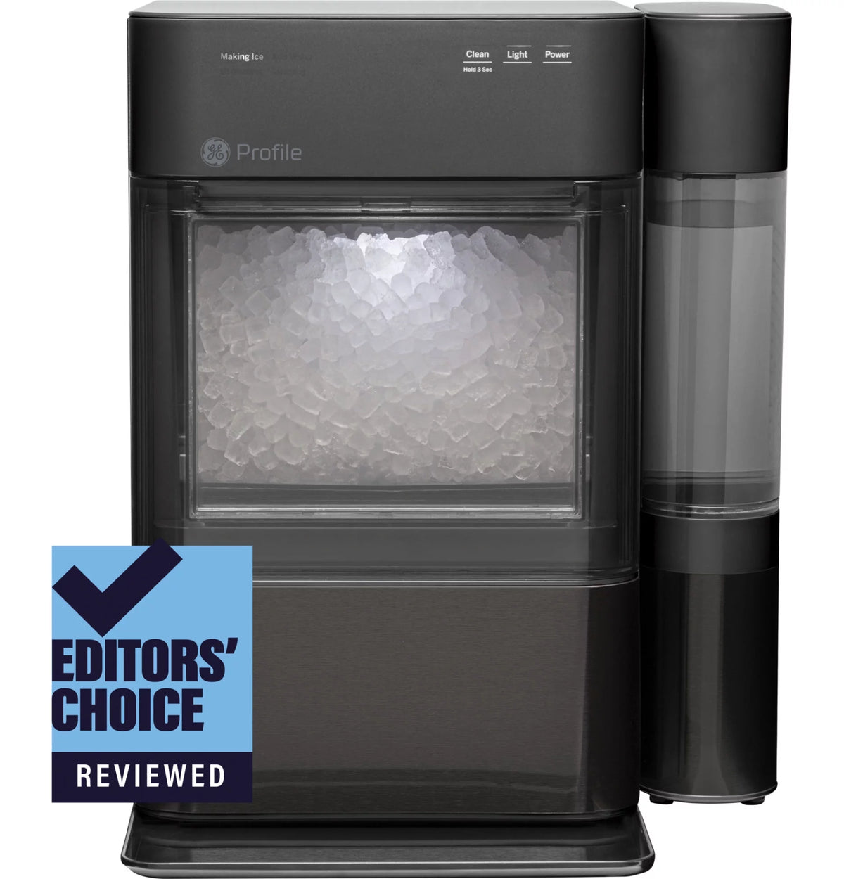 Countertop Nugget Ice Maker with Side Tank Stainless Steel F52228