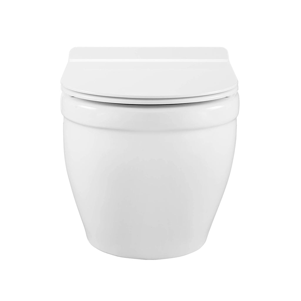 Glossy White Wall Hung Toilet T194