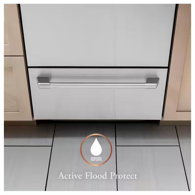 Matte White Double Drawer Dishwasher H630
