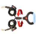 Gel Handle Rope Dog Leash with Lights Q863