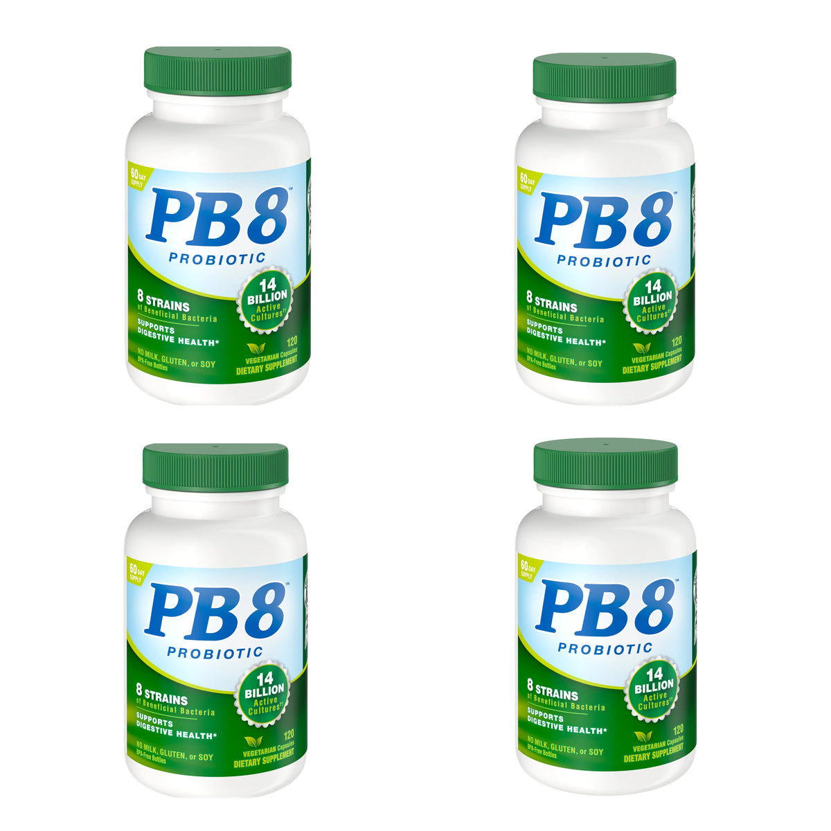 4 Pack Vegetarian Supplement 120 Count L437