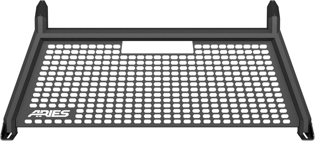 Black Aluminum Truck Headache Rack Cab Protector B410