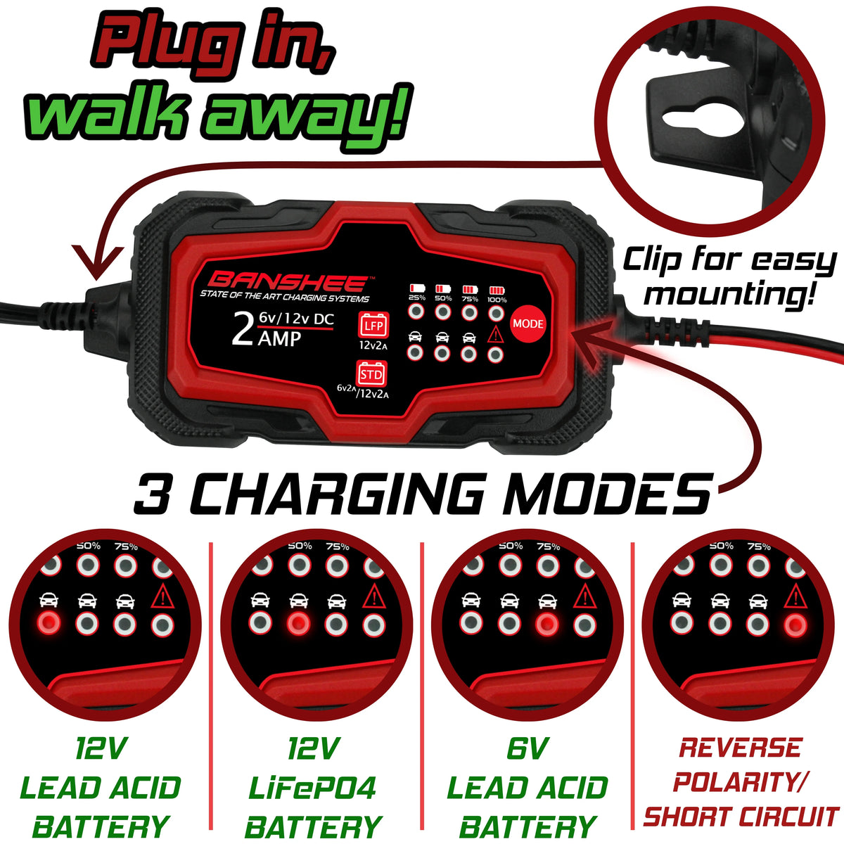 6-12V Smart Battery Charger R607993