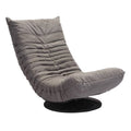 Gray Swivel Accent Chair I964472