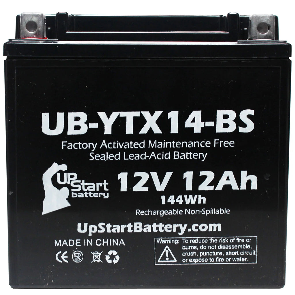 Replacement Motorcycle Battery 12V 12AH K249926