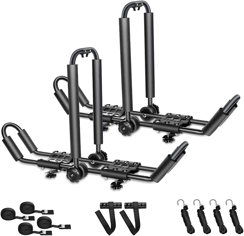 One Pair Fold Down J Bar Kayak Rack Pack of 2 L3886