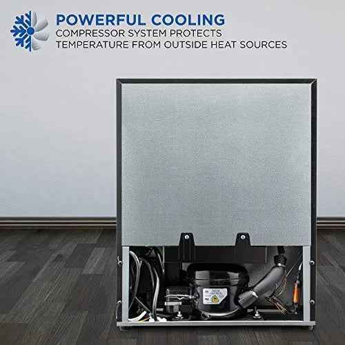 62 Can Beverage Refrigerator Stainless Steel G992