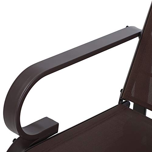 Gray Outdoor Glider Chair S6817