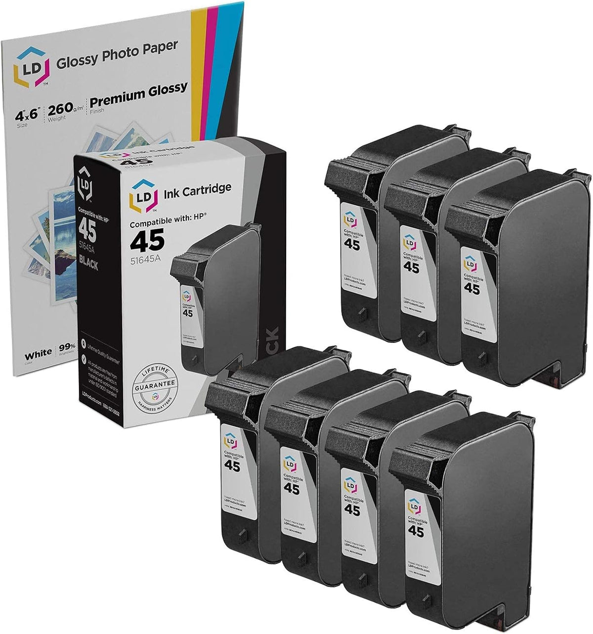 Black 7-Pack Ink Cartridge P803