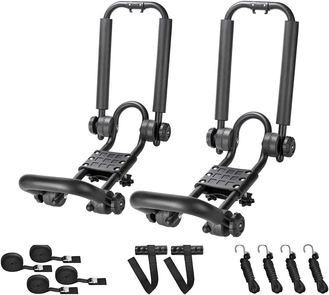 One Pair Fold Down J Bar Kayak Rack Pack of 2 L3886