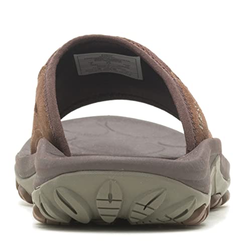 Leather Slide Sandal V8093