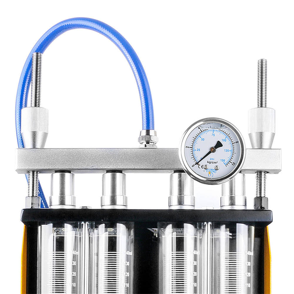 4 Cylinder Fuel Injector Tester Ultrasonic Cleaning Cleaner Q921647