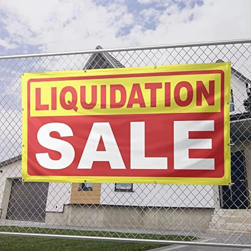 13 Oz Heavy Duty Vinyl Banner with Metal Grommets 8X4 Ft O4973